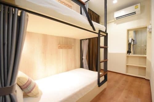 Standard Bunk Bed with shared bathroom