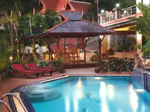Three-Bedroom Thai Style Luxury Villa with Private Pool