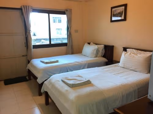 Economy Double or Twin Room with Fan and Shared Bathroom