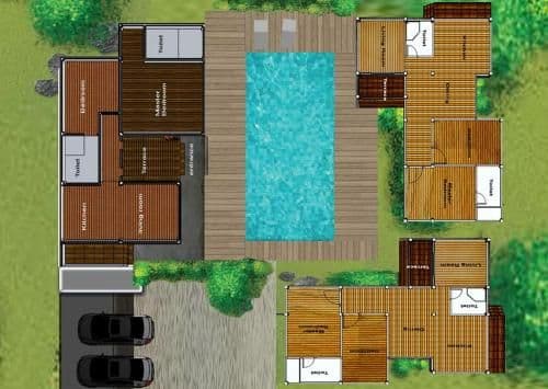 Six-Bedroom Villa