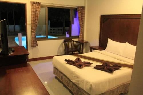 Double or Twin Room with Pool View