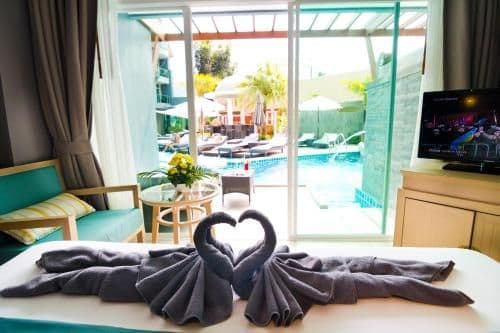 Deluxe Double or Twin Room with Pool Access