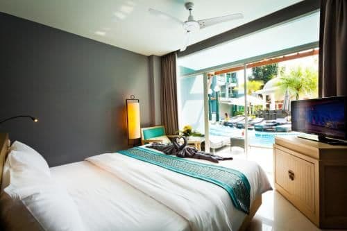 Deluxe Double or Twin Room with Pool Access