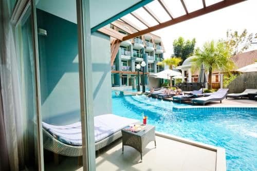 Deluxe Double or Twin Room with Pool Access