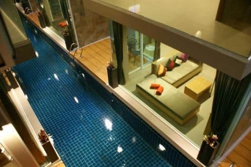Duplex Room with Pool Access