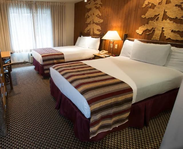 DOUBLE TWO DOUBLE BEDS