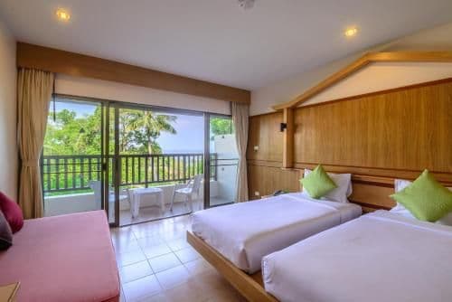 Double or Twin Room with Pool View