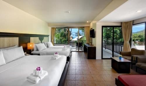 Quadruple Room with Balcony
