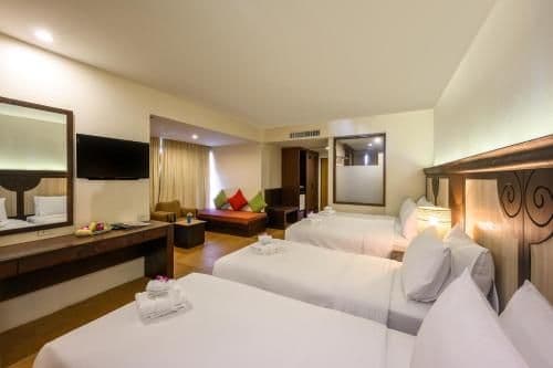 Quadruple Room with Balcony