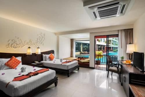 Double or Twin Room with Pool Access