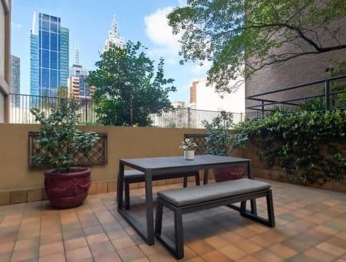 Courtyard Double Room, Guest room, 2 Double, Courtyard view