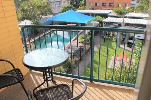 Studio with Balcony