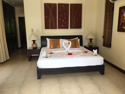 Beachfront Three-Bedroom Villa with Private Pool with Round Trip Airport Transfer
