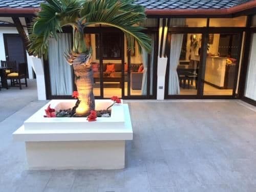 Beachfront Three-Bedroom Villa with Private Pool with Round Trip Airport Transfer