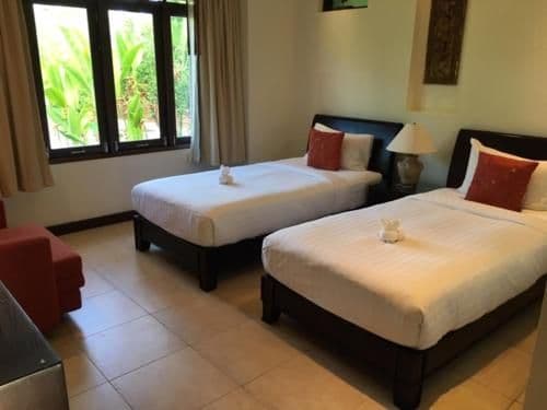 Beachfront Three-Bedroom Villa with Private Pool with Round Trip Airport Transfer