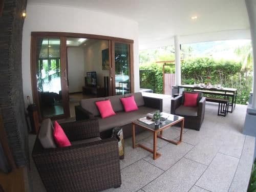 Beachfront 2 Bedroom Villa with Free Shuttle to Lamai Center