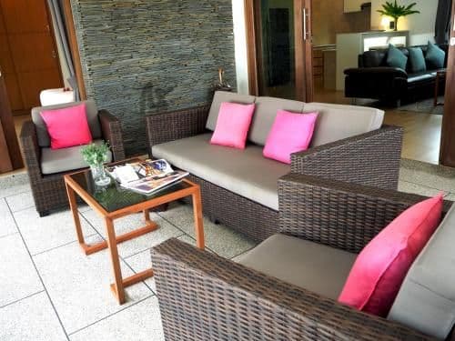 Beachfront 2 Bedroom Villa with Free Shuttle to Lamai Center