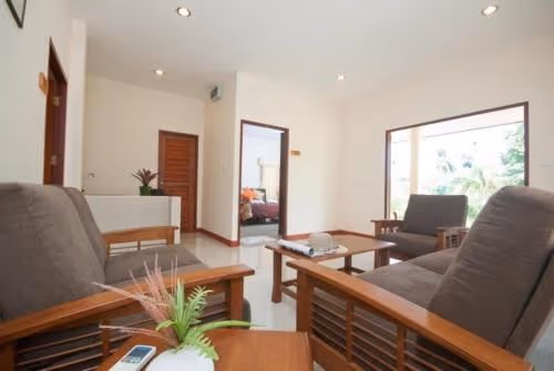 Two-Bedroom Villa with Garden View