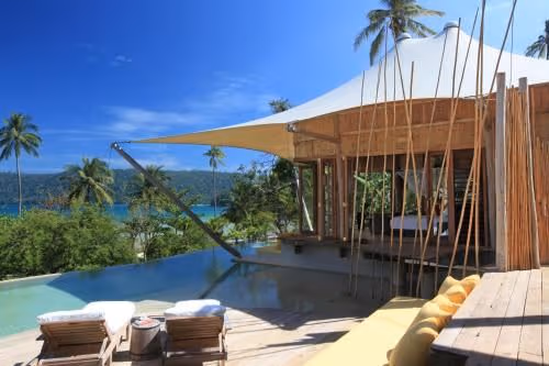 One Bedroom Villa Beach Front with Private Pool