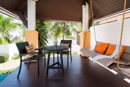 Pool Villa with Beach Front