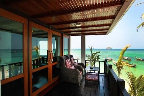 Deluxe Double Room with Balcony and Sea View