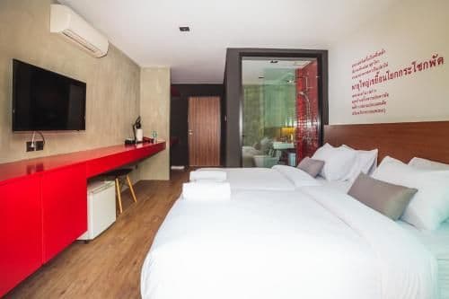 Twin Room with Pool View