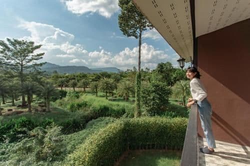 Twin Room with Mountain View