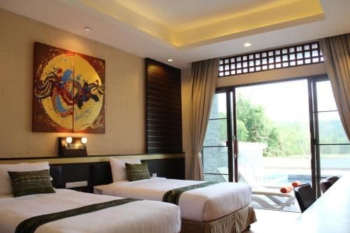 Superior Deluxe Double or Twin Room with Pool View