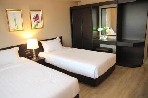 Twin Room with City View