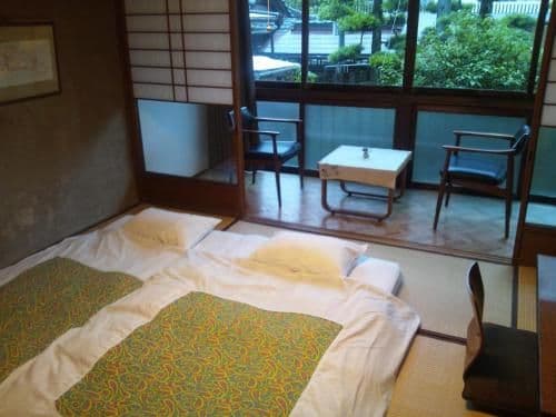 Japanese-Style Twin Room with Shared Bathroom - Non-Smoking (Adult Only)