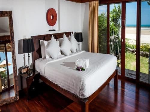 Four-Bedroom Beachfront Villa with Private Pool