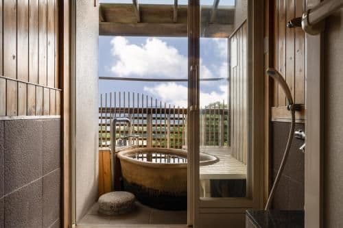 Japanese Style Room with Open Air Bath
