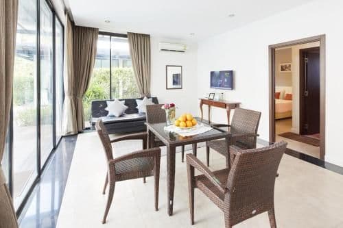 Deluxe Three-Bedroom Villa with Pool View