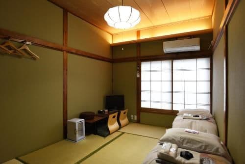 Japanese-Style Twin Room with Shared Bathroom
