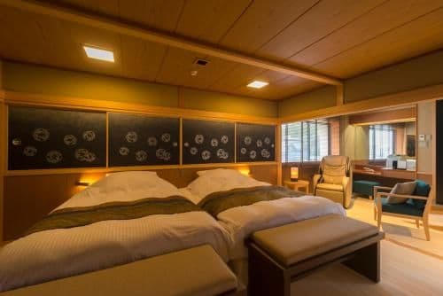 Premium Suite with Tatami Area and Open-Air Bath