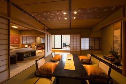Premium Suite with Tatami Area and Open-Air Bath