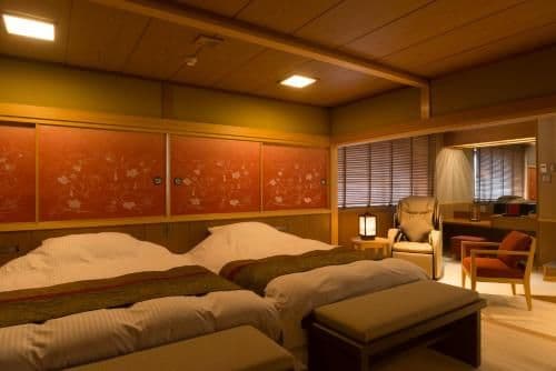Premium Suite with Tatami Area and Open-Air Bath