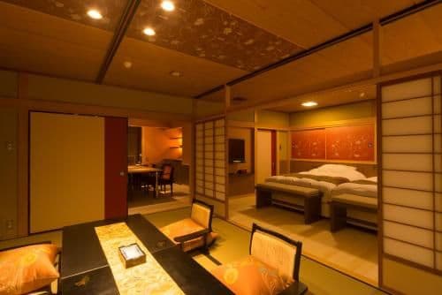 Premium Suite with Tatami Area and Open-Air Bath