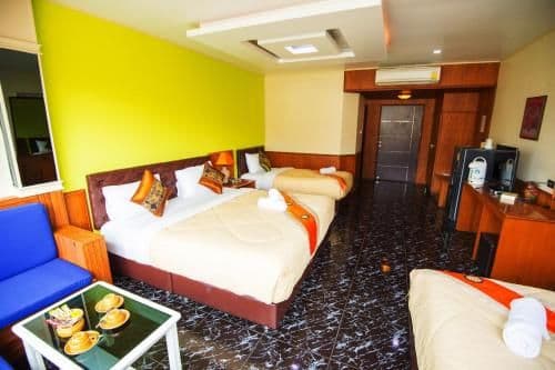 Deluxe Quad Room