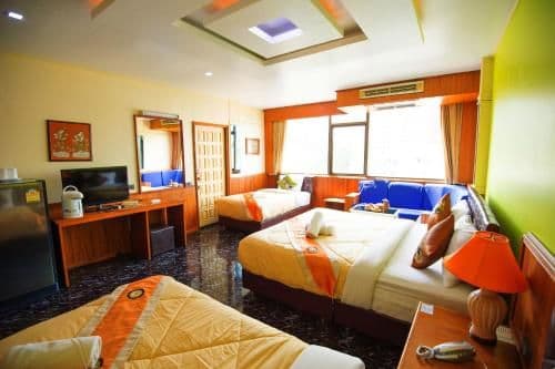 Deluxe Quad Room