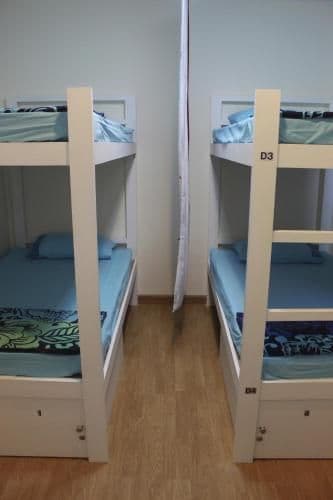 Bunk Bed in Male Dormitory Room