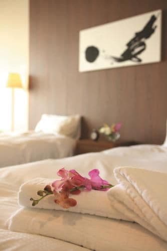 Twin Room with Tatami Area and Sea View