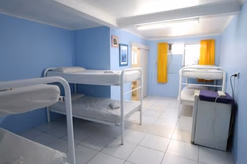 Bed in 6-Bed Female Dormitory Room with Private Bathroom