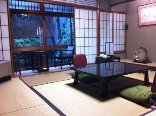 Japanese-Style Twin Room with Private Bathroom