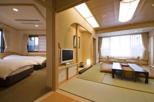 Room with Tatami Area and Mt.Fuji View and Open Air Bath