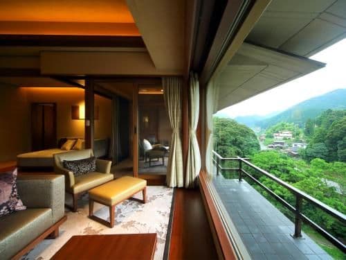Premium Quadruple Suite A Type with Private Hot Spring Bath
