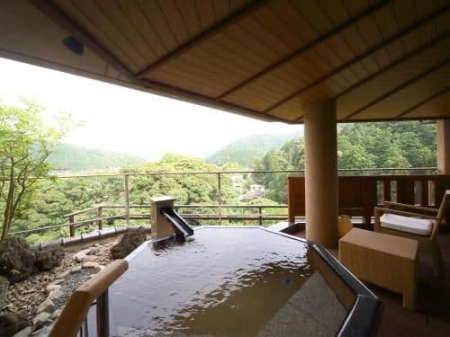 Premium Twin Suite B Type with Private Hot Spring Bath