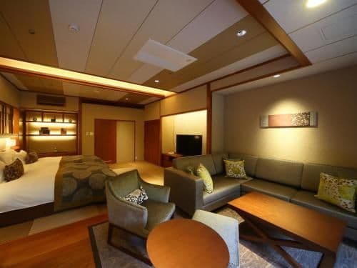Garden Twin Suite with Private Hot Spring Bath