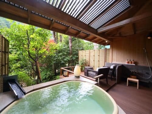 Garden Twin Suite with Private Hot Spring Bath