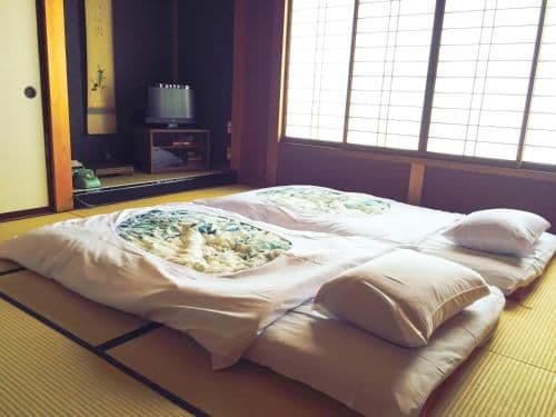 Japanese-Style Twin Room with Private Bathroom